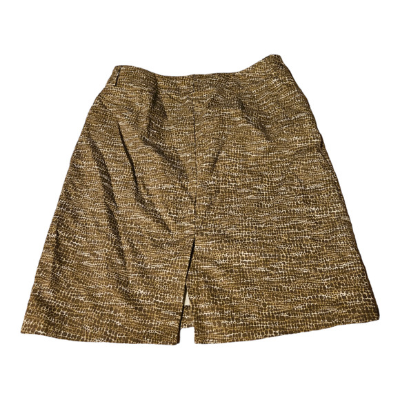 New York & Company Size 6 Snake Print Mini Skirt - Picture 6 of 7